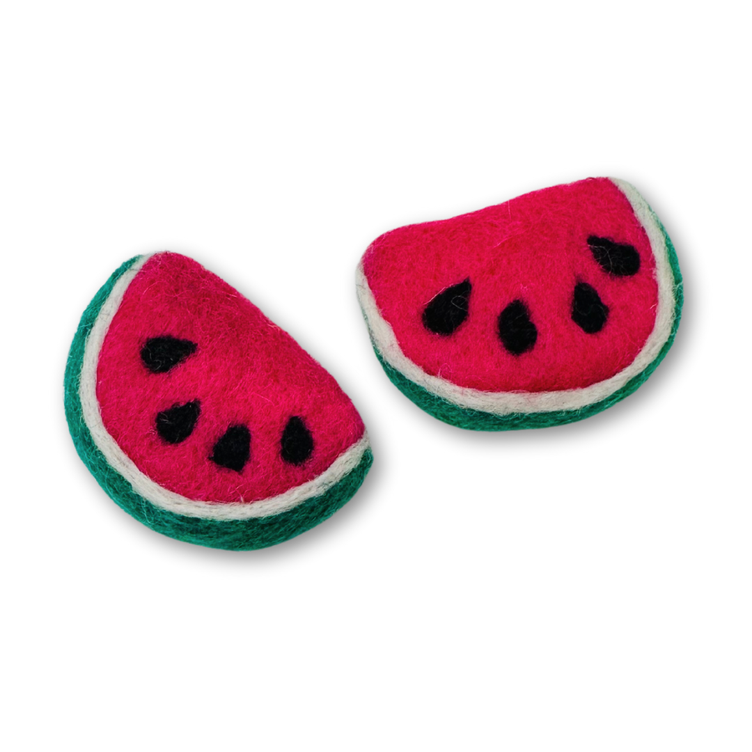 Felted Watermelon