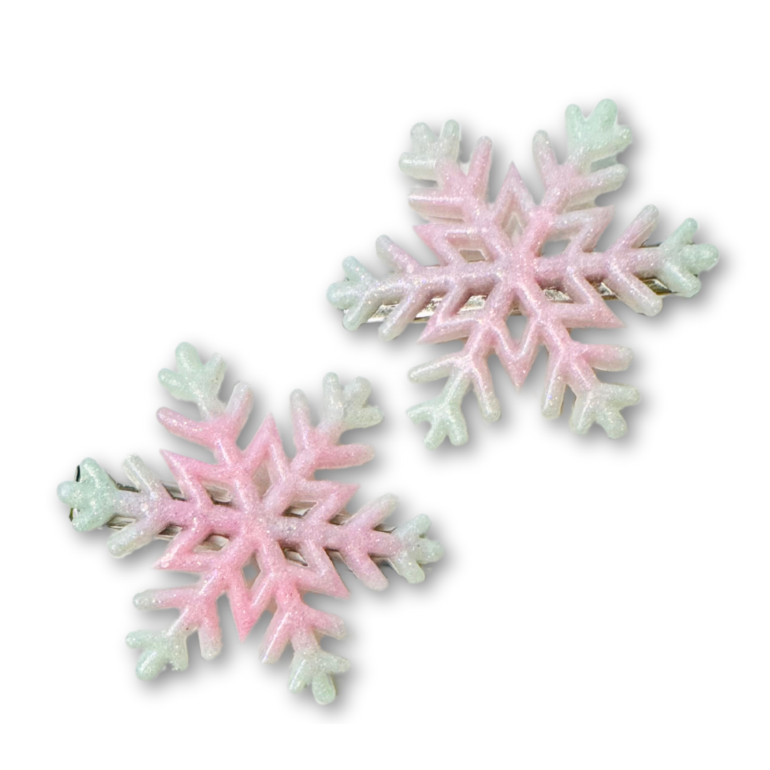 Snowflake | Pink & Green