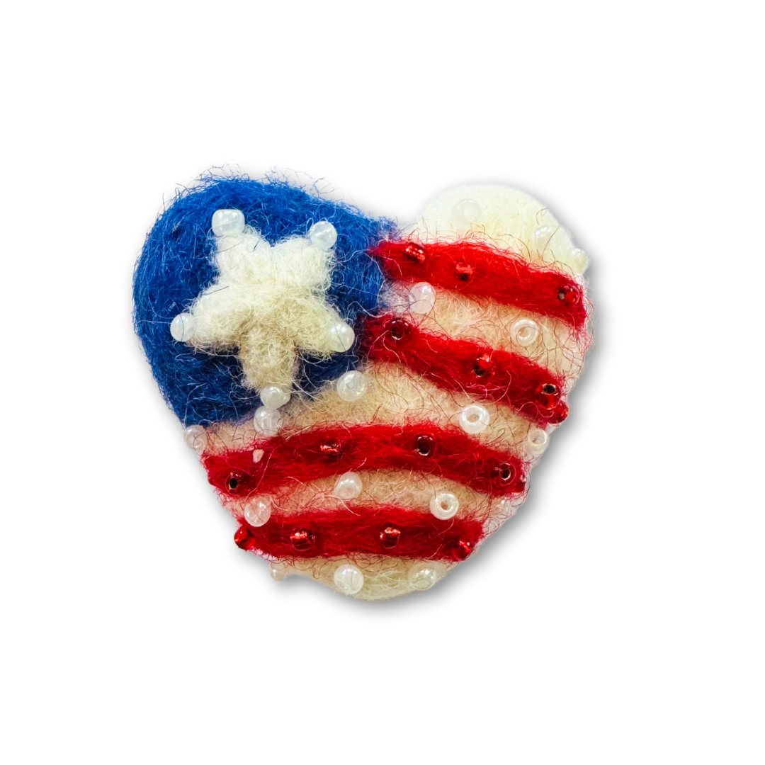 Felted Heart