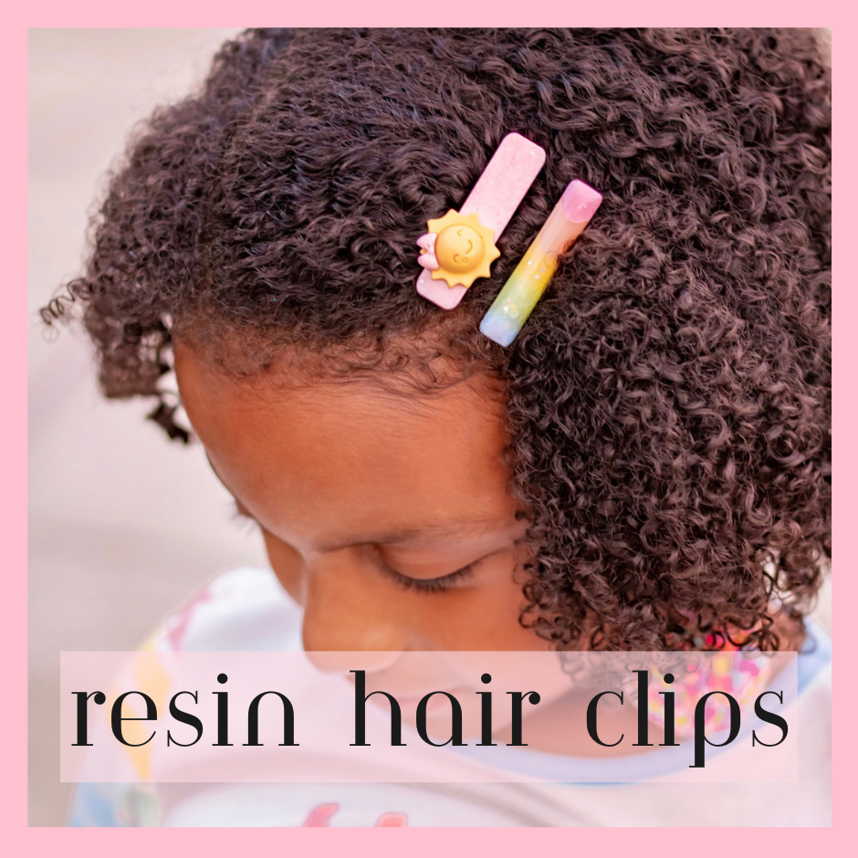 Resin Hair Clips
