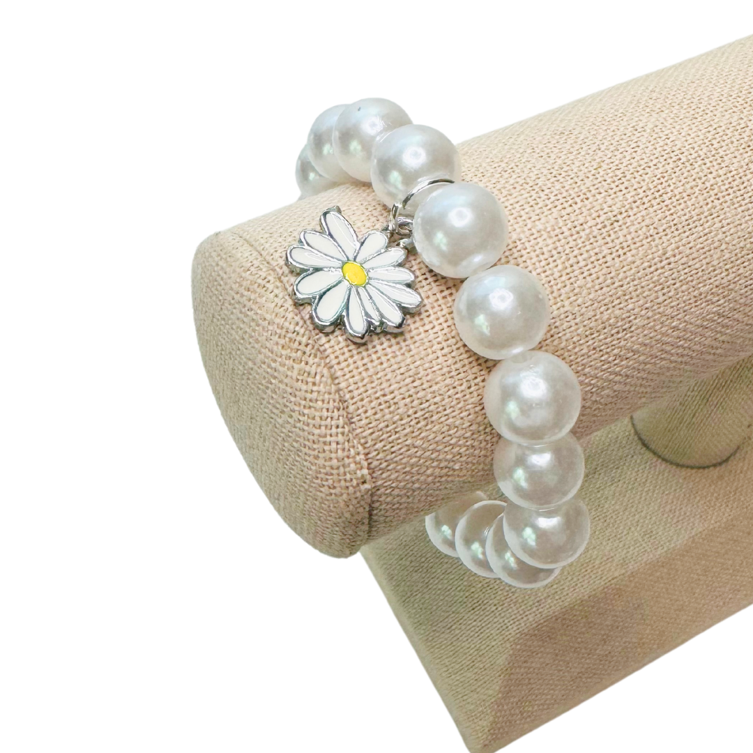 * Bracelet 6" | Daisy Pearl *