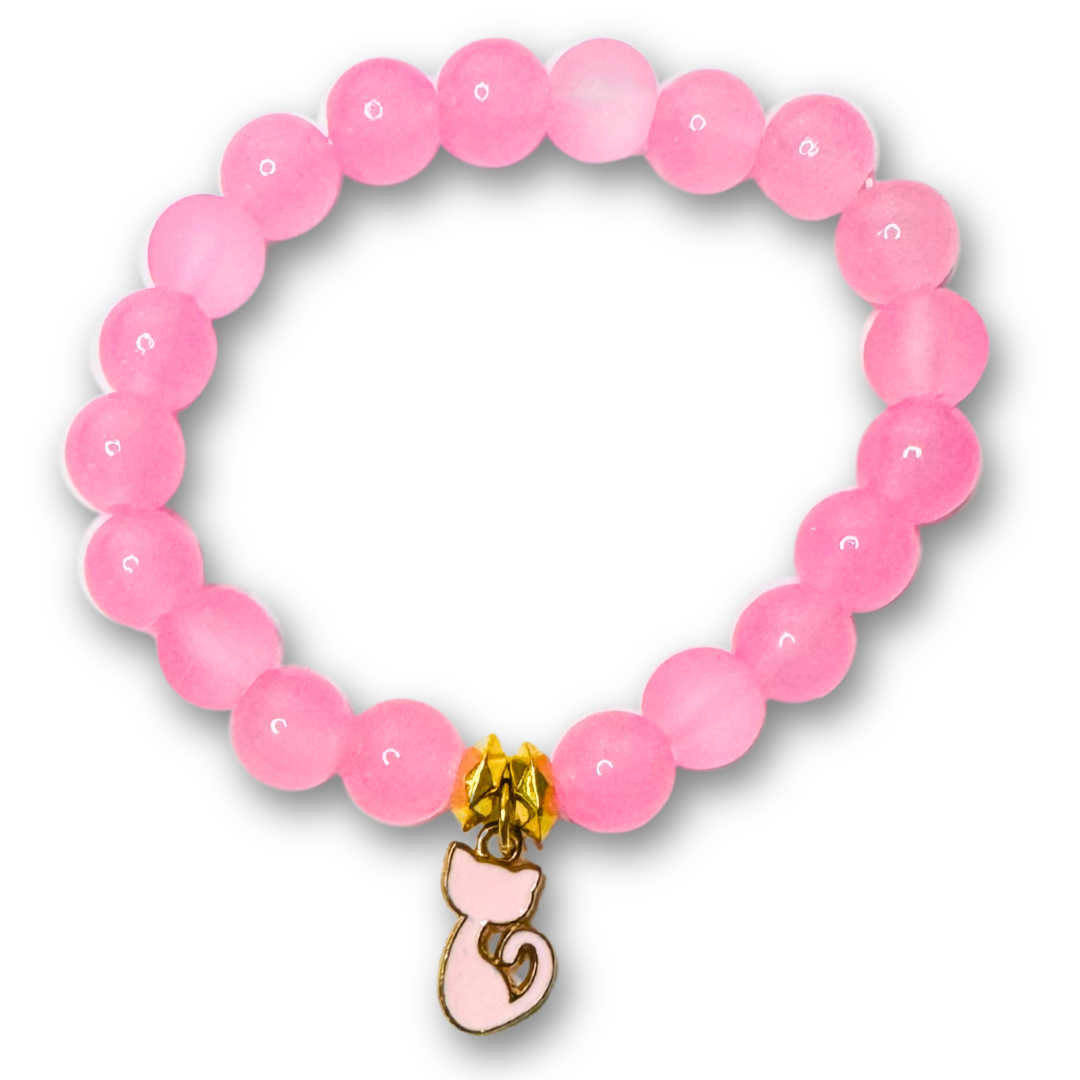 * Bracelet 6" | Pink Cat *