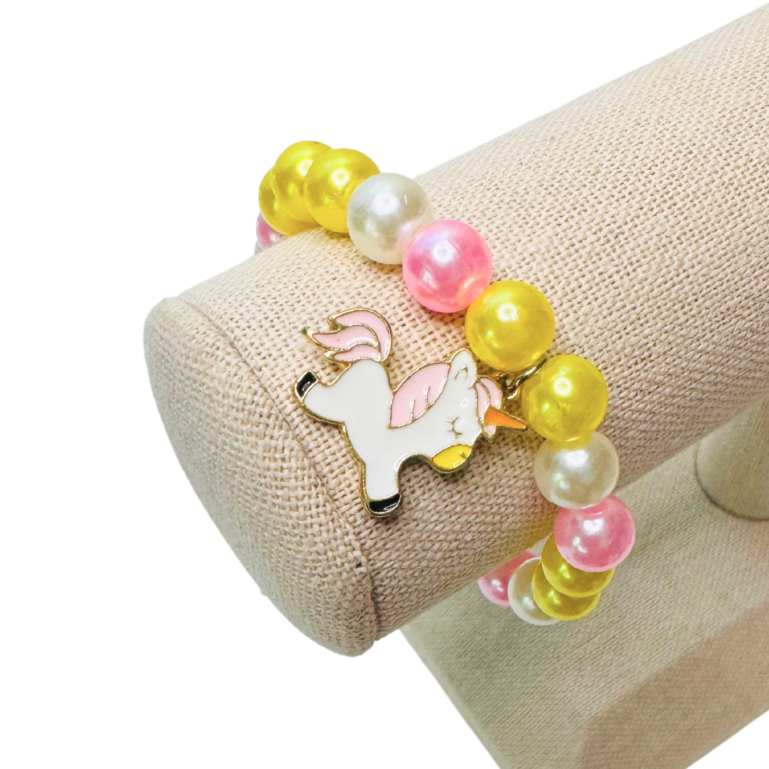 * Bracelet 6" | Yellow Unicorn *