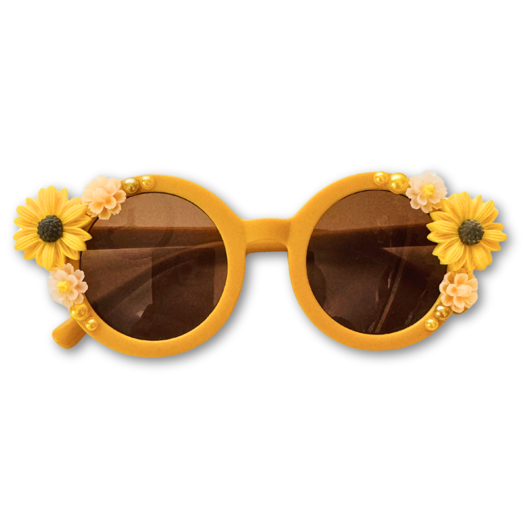 * Sunglasses | Yellow Flowers *