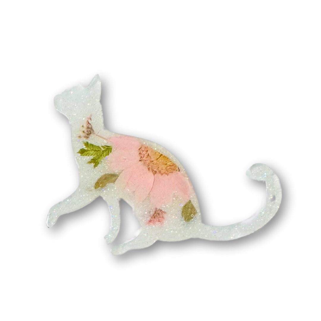 • Pressed Flower Cat •