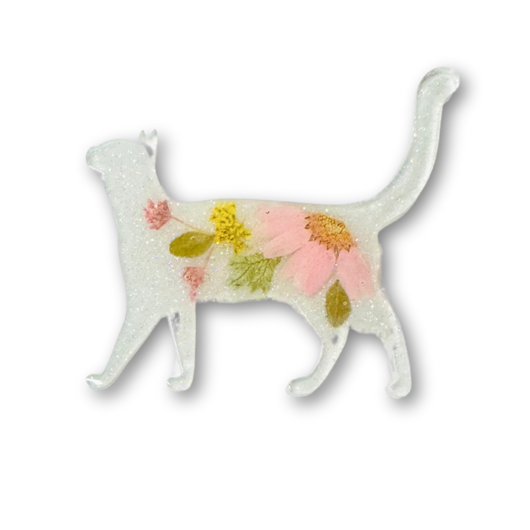 • Pressed Flower Cat •