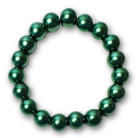 * Bracelet 6" | Green Pearl *