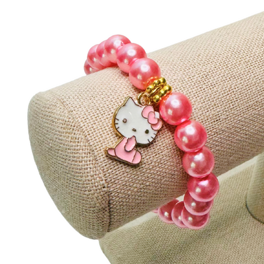 ♡ HK Pink Pearl Bracelet | Child ♡