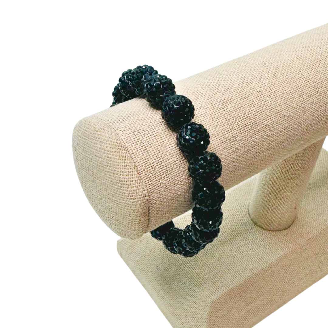 * Bracelet 6.5" | Black Crunch *