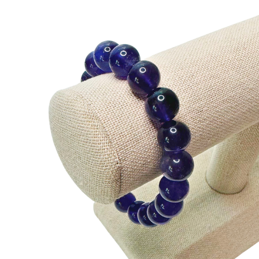 * Bracelet 6.5" | Natural Stone - Amethyst *