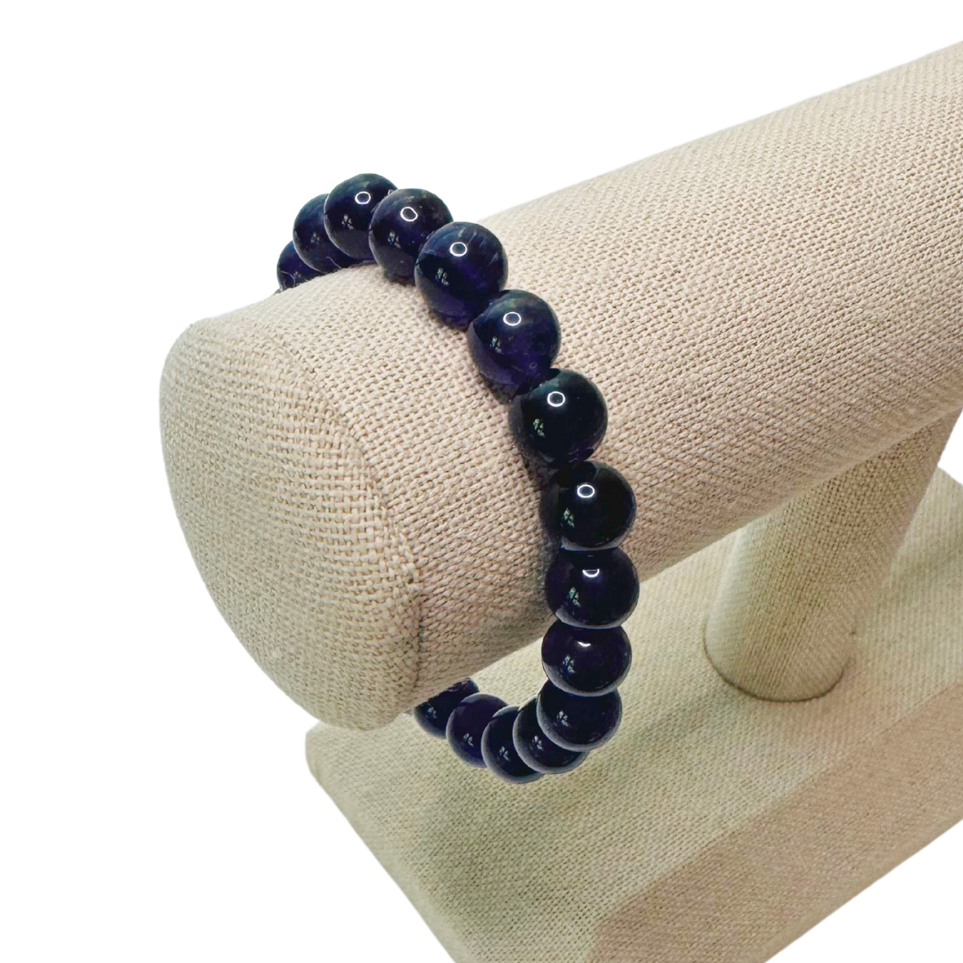 * Bracelet 6.5" | Natural Stone | Amethyst *