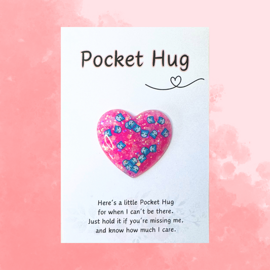 ♡ Pocket Hug | Pink Cats ♡