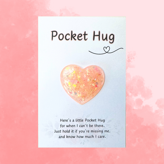 ♡ Pocket Hug | Pink Flakes ♡