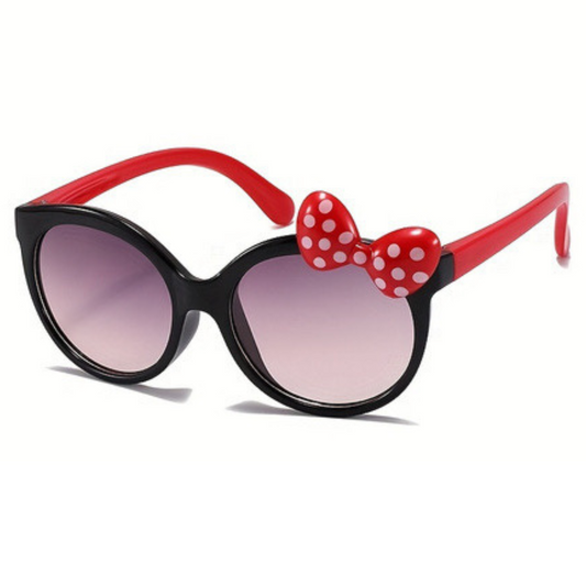 ♡ Minnie Sunglasses | Black/Red ♡