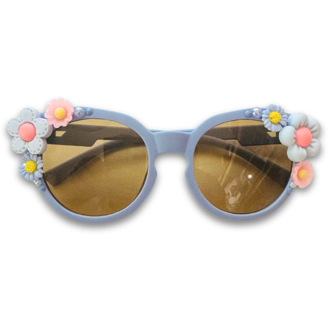 * Sunglasses | Blue Flowers *