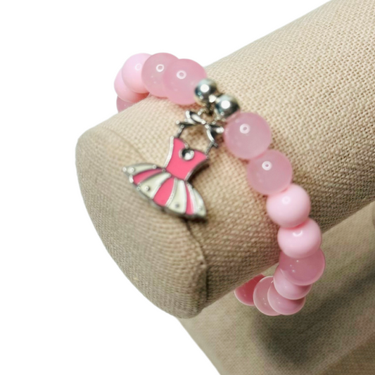 ♡ Pink Ballet Bracelet | Child ♡