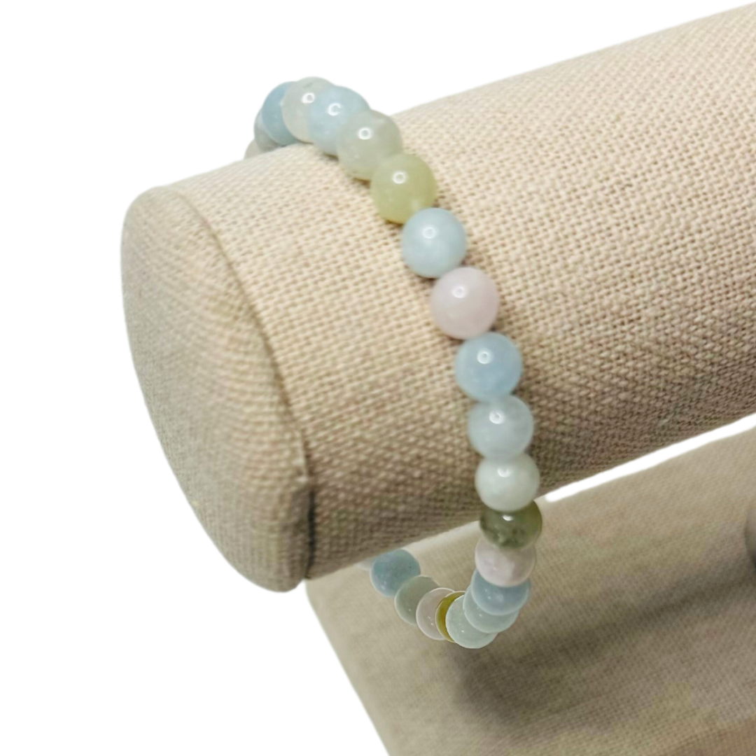♡ Natural Stone Bead Bracelet | Amazonite | Adult ♡