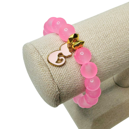 ♡ Pink Cat Bracelet | Child ♡