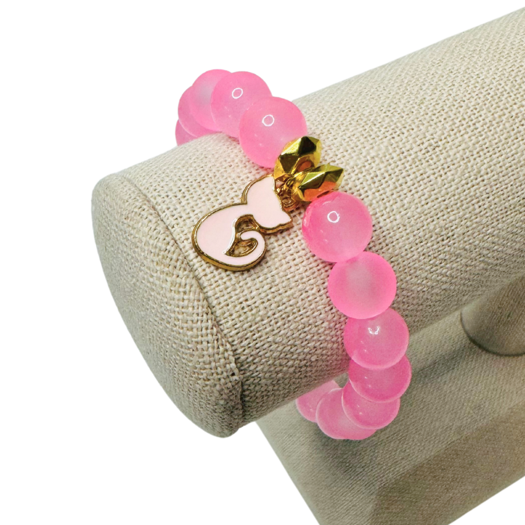 * Bracelet 6" | Pink Cat *