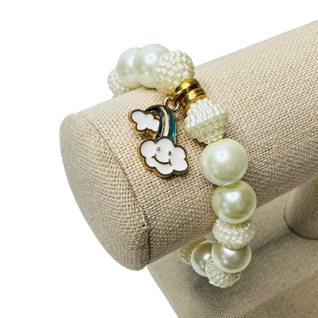 * Bracelet 6" | White Cloud *