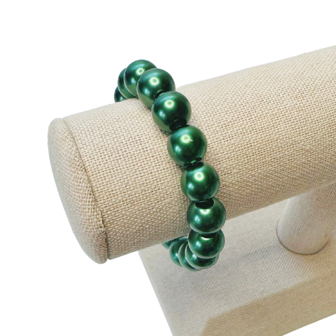 * Bracelet 6" | Green Pearl *