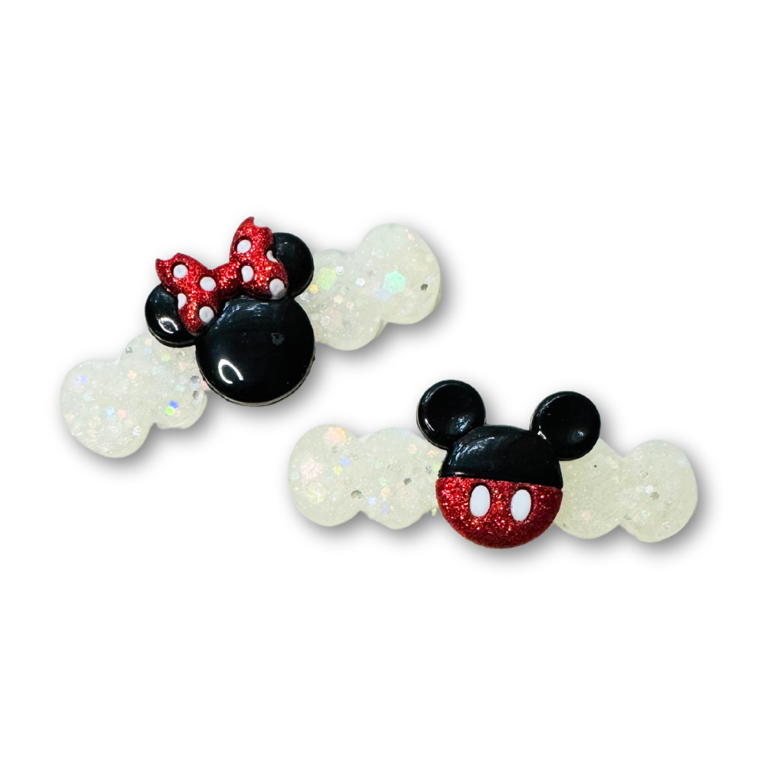 * Mickey & Minnie Piggie Set *