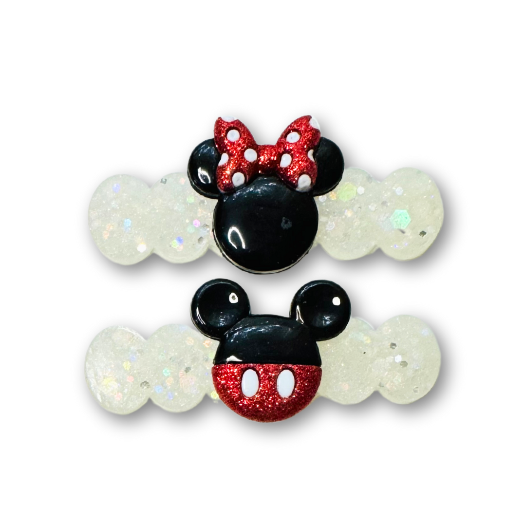 * Mickey & Minnie Piggie Set *