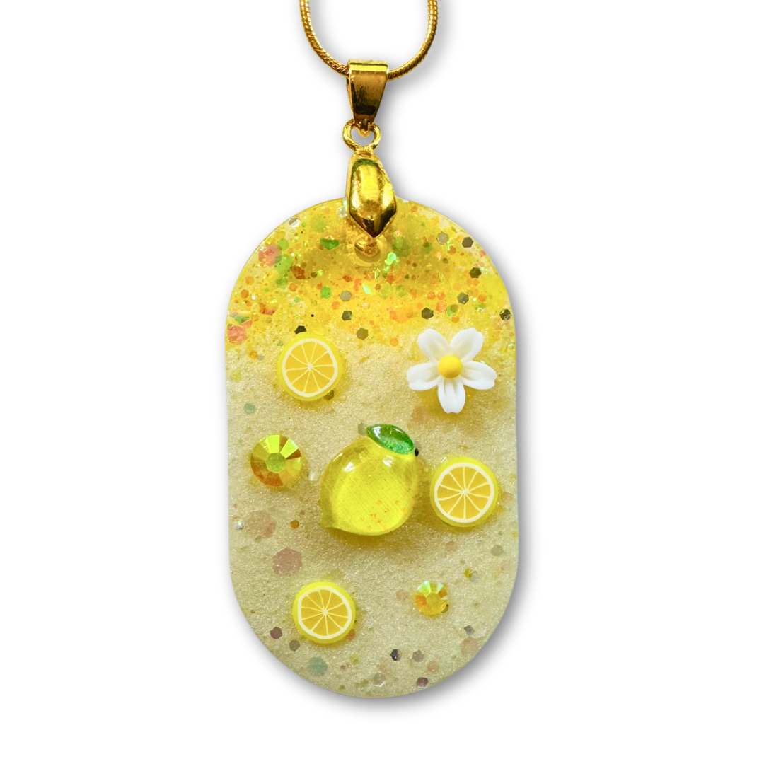 ♡ Lemonade Pendant | Oval ♡