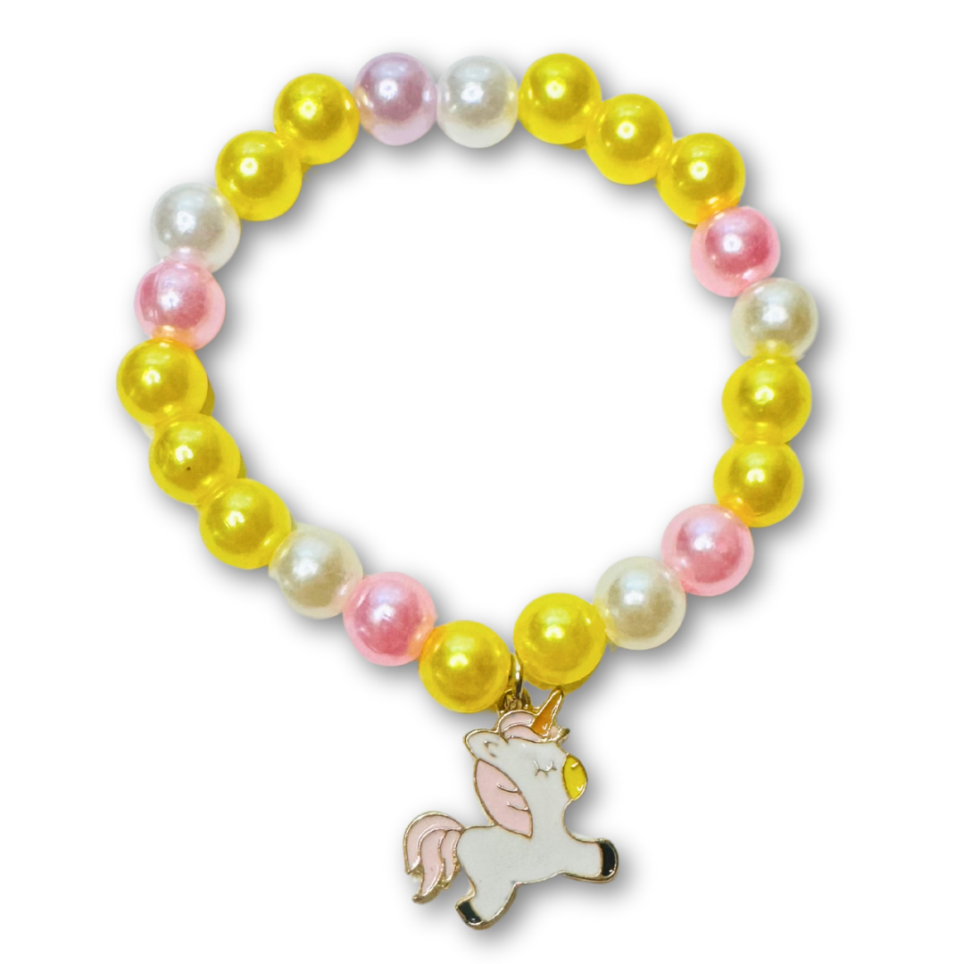 * Bracelet 6" | Yellow Unicorn *