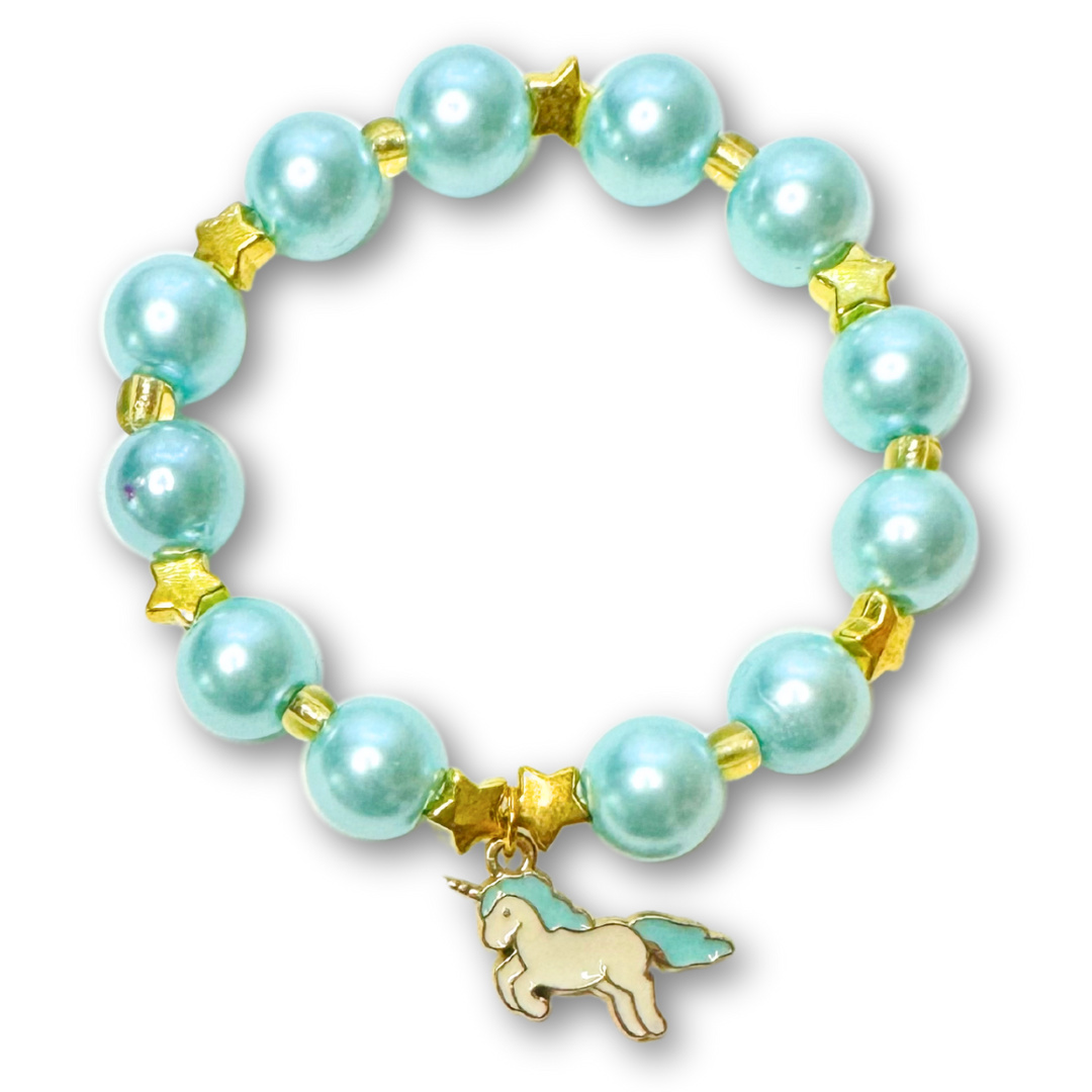 * Bracelet 5.5" | Blue Unicorn *