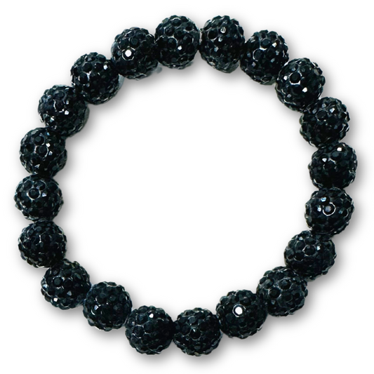 * Bracelet 6.5" | Black Crunch *