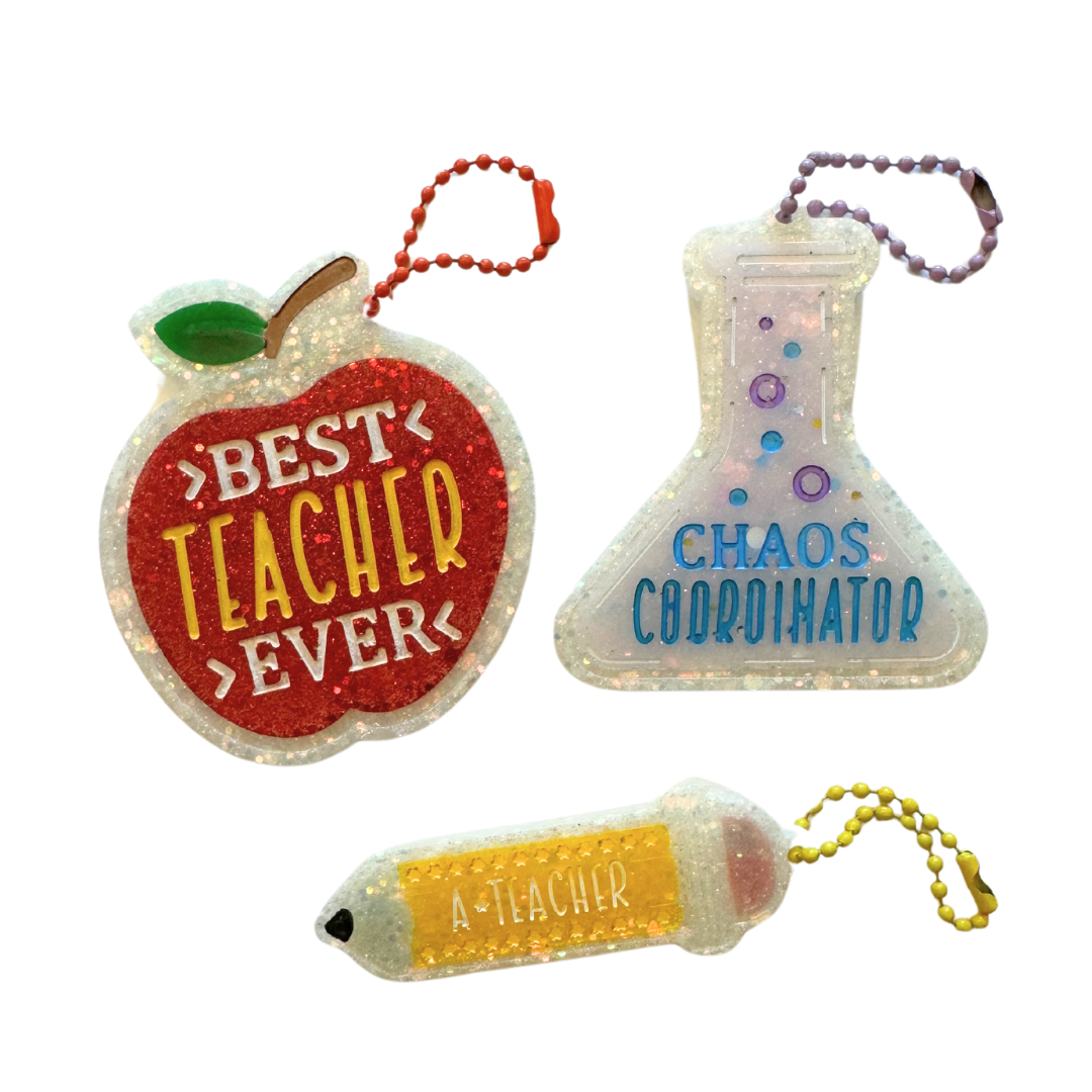 ♡ Teacher Key Chains ♡