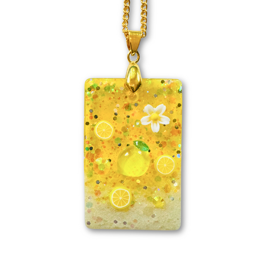 ♡ Lemonade Pendant | Rectangle ♡