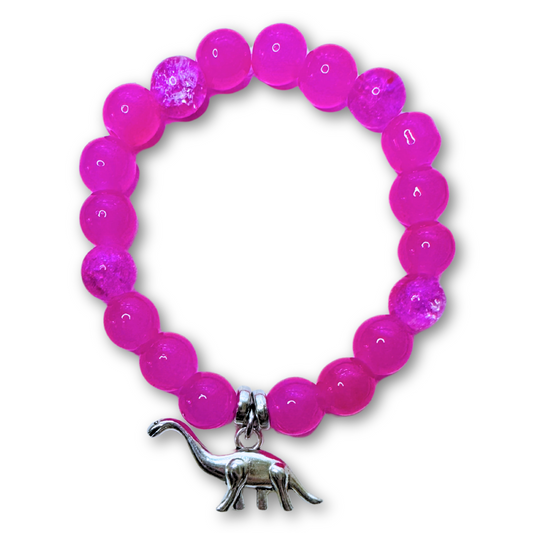 * Bracelet 6" | Purple Dinosaur *