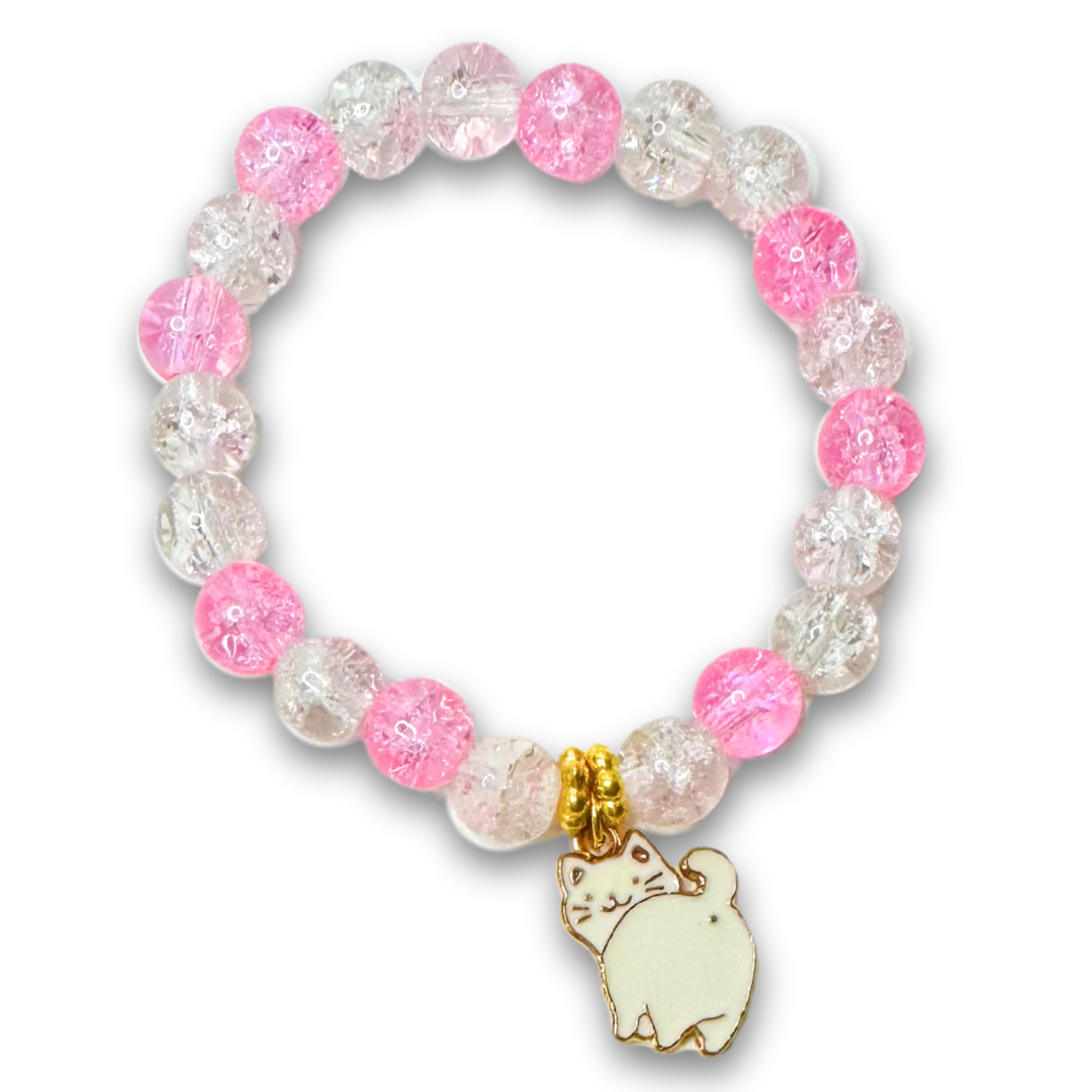 * Bracelet 6" | Pink Cat *