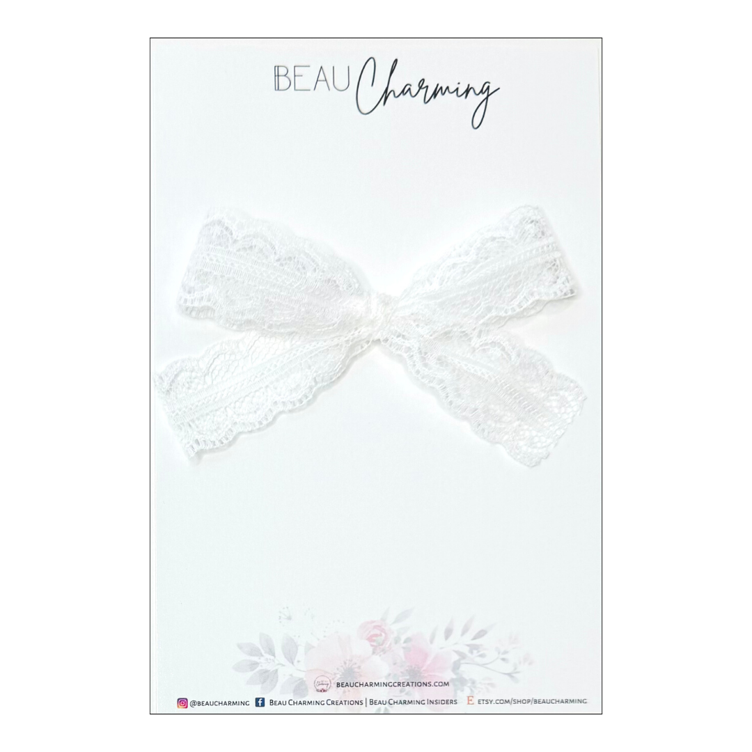 ♡ Lace Bow ♡