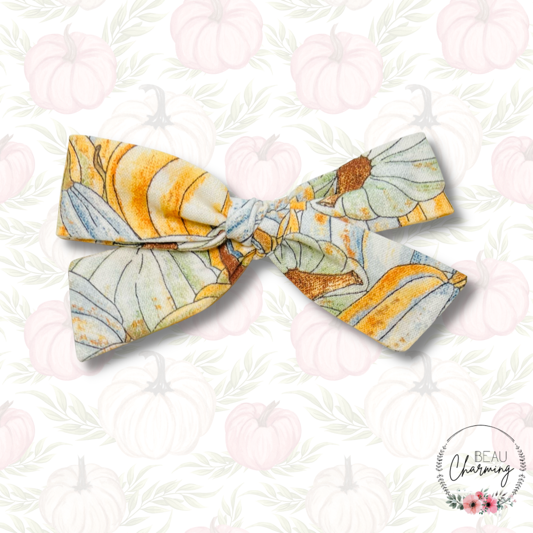 ♡ Pumpkin Patch Bow ♡